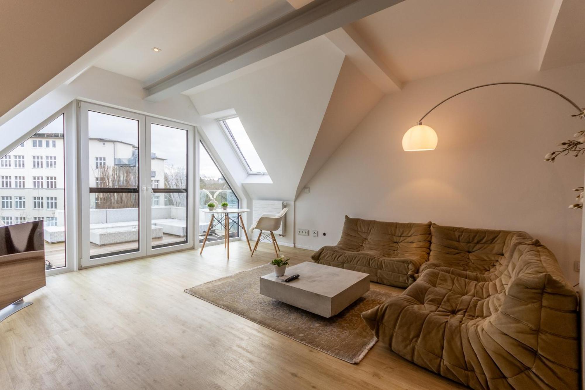 Wunderschoenes Penthouse Im Herzen Von Hameln Hamelin Exterior foto
